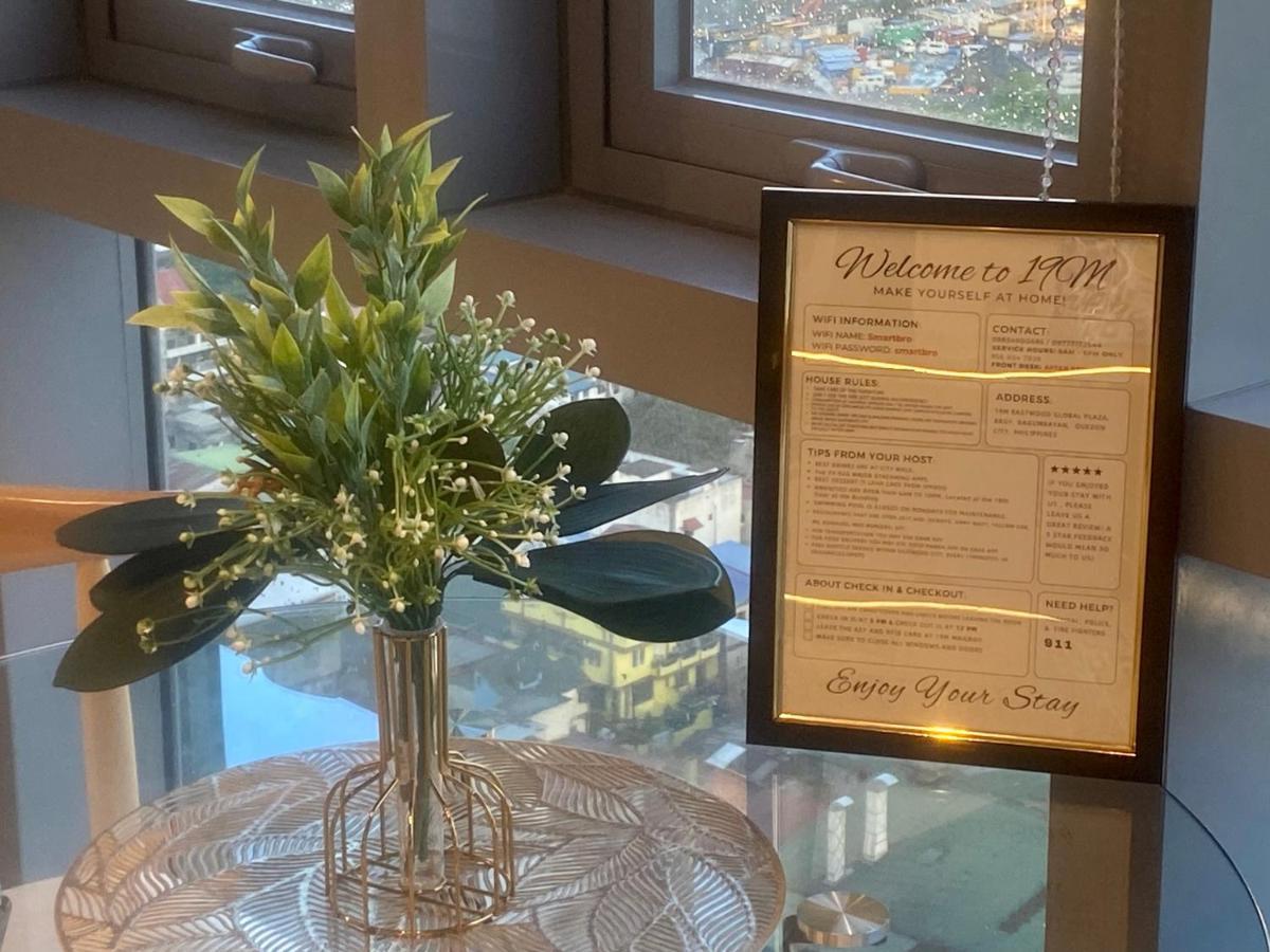 Classy 2Br Suite At Eastwood City With Pool And City Skyline View Manila Eksteriør billede